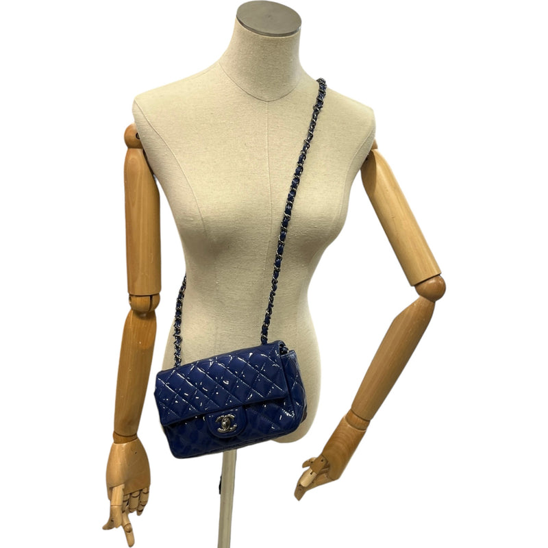 Women's Mini Classic Flap Bag Blue