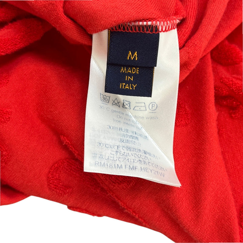 Men's Toweling City Logo T-Shirt Red Size M