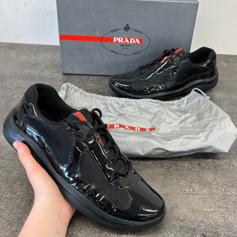 Men's America'S Cup Low Trainers Black Size EU 41 / UK 7