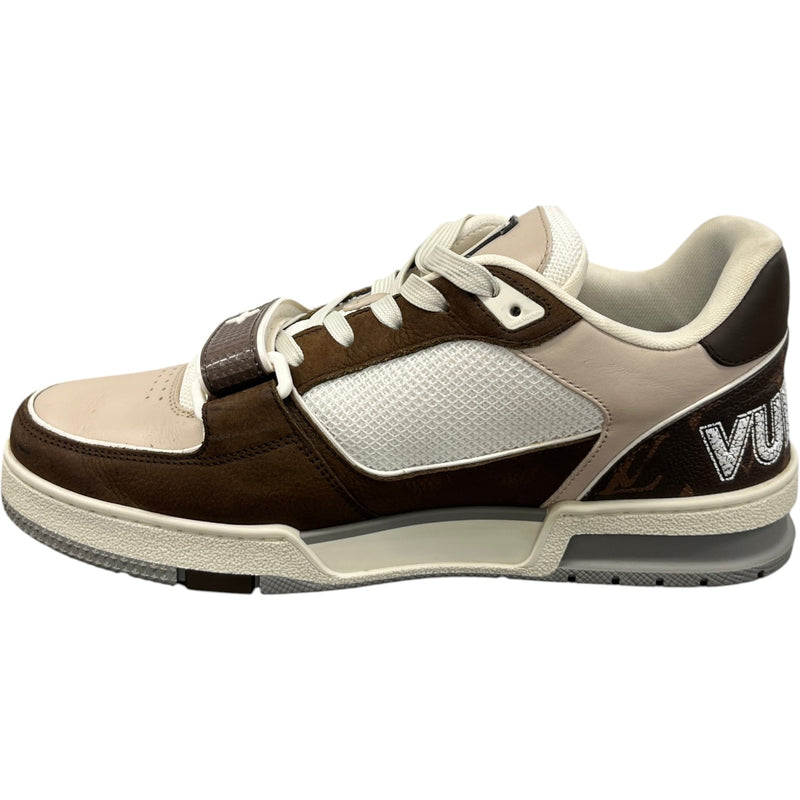 Men's Lv Low Trainers Brown Size EU 41.5 / UK 7.5