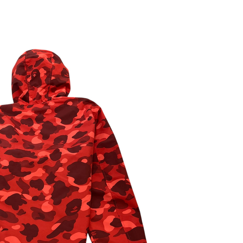 Men's Camo Shell Jacket Red Size L