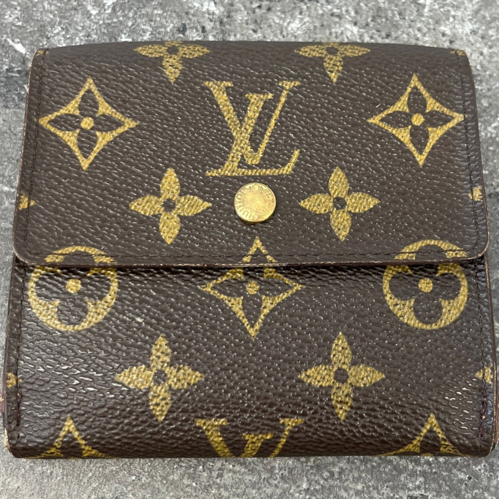 Monogram Porte Monnaie Trifold Wallet Brown - Photo 9