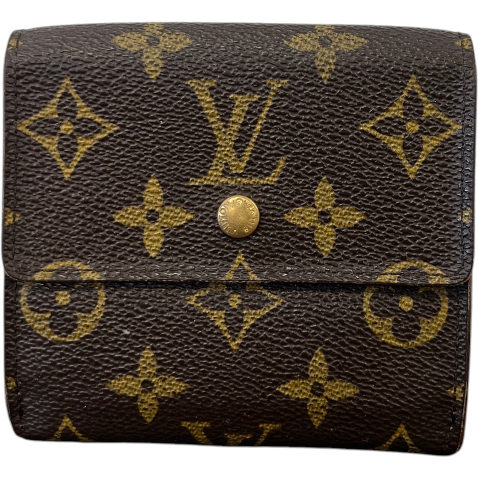 Monogram Porte Monnaie Trifold Wallet Brown - Photo 1