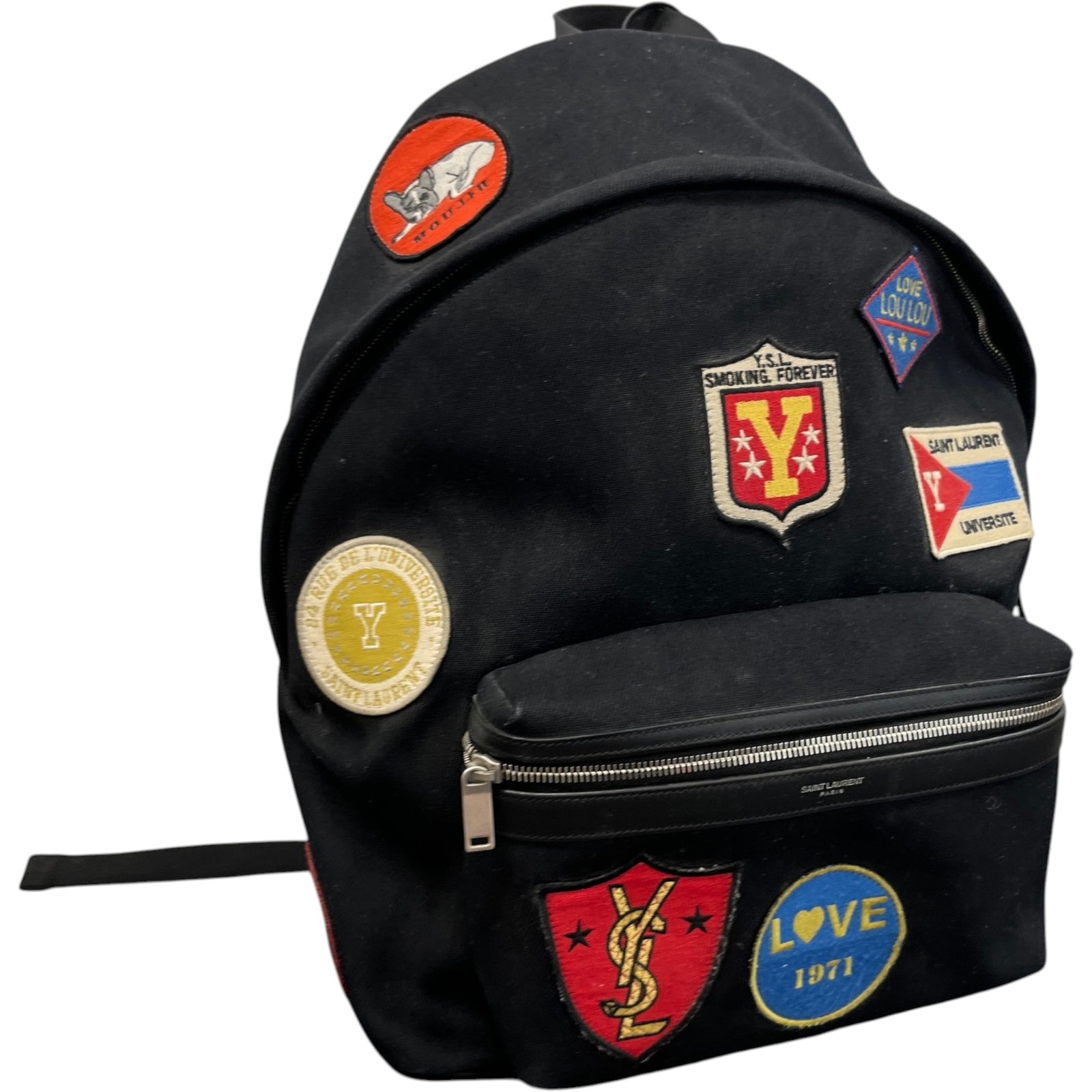 Men's City Patch Backpack Black - Photo 4