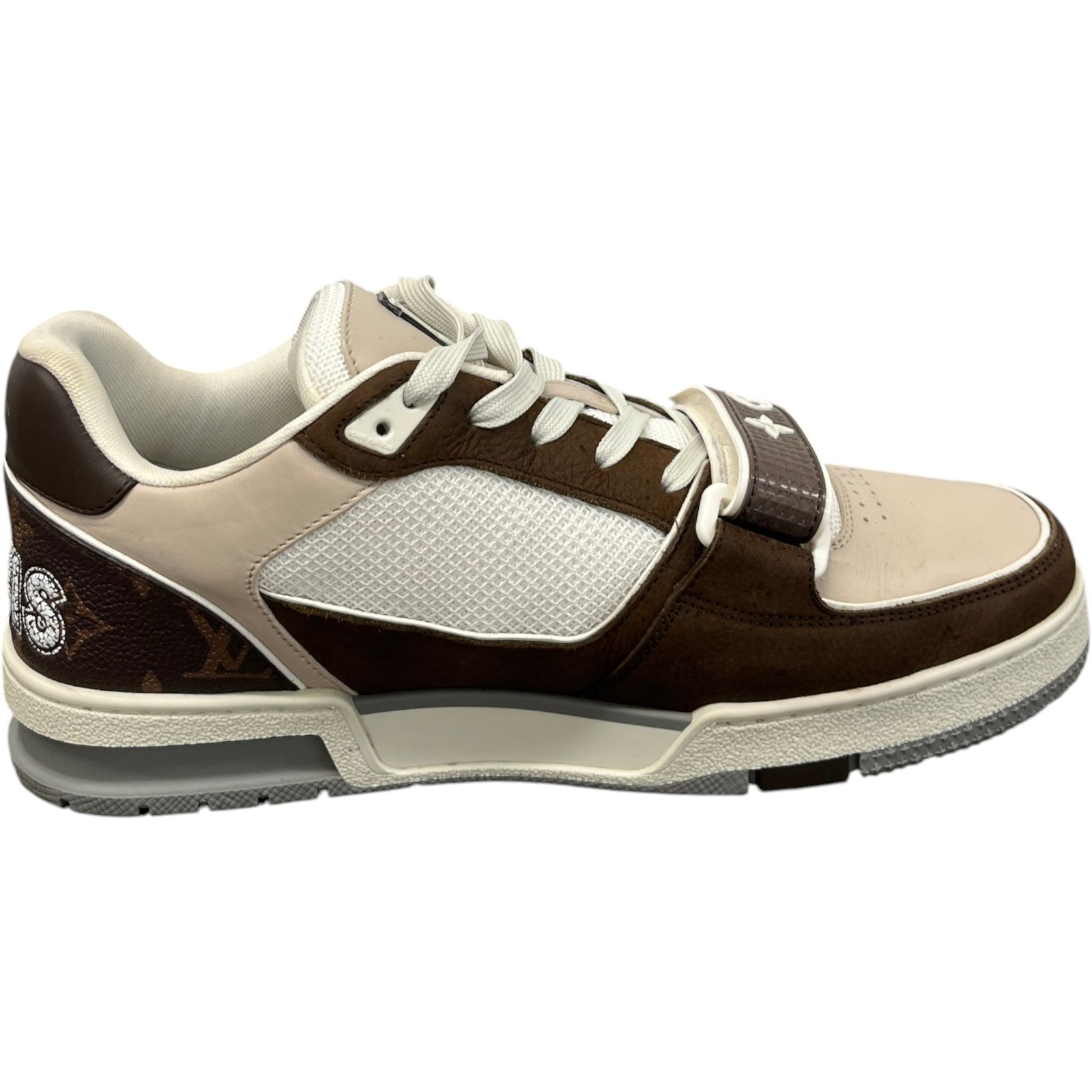 Men's Lv Low Trainers Brown Size EU 41.5 / UK 7.5 - Photo 4