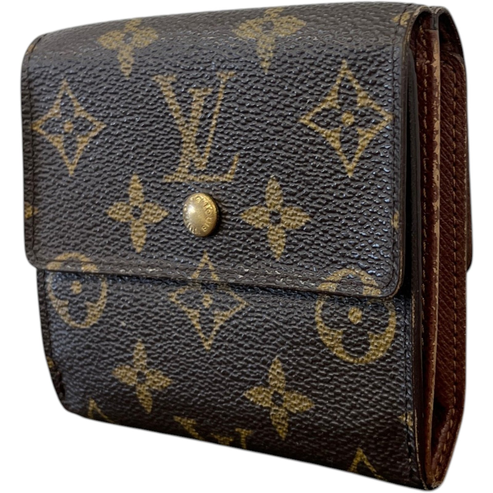 Monogram Porte Monnaie Trifold Wallet Brown - Photo 4
