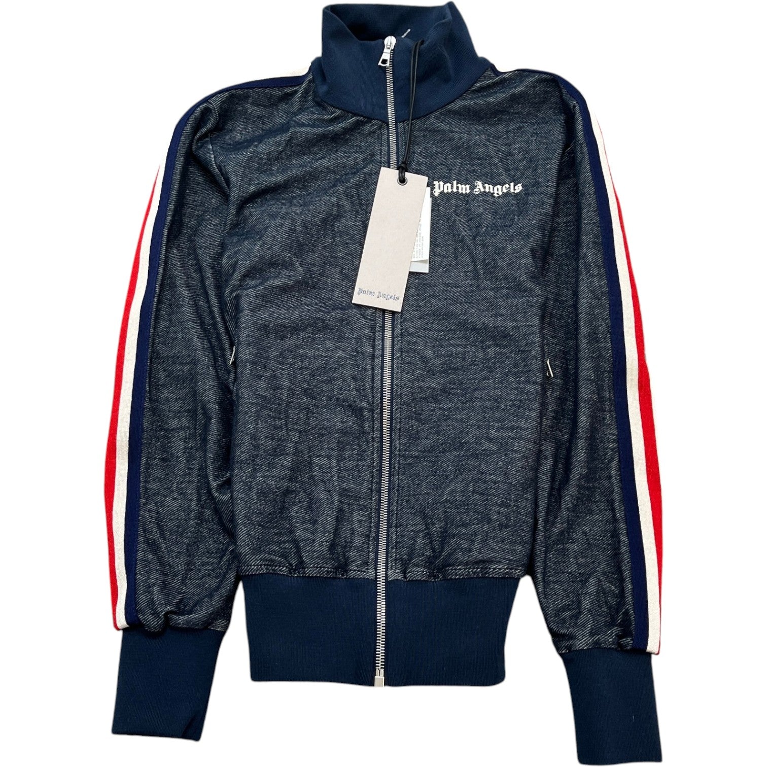 Men's Tab Logo Track Jacket Blue Size XXS - Photo 1