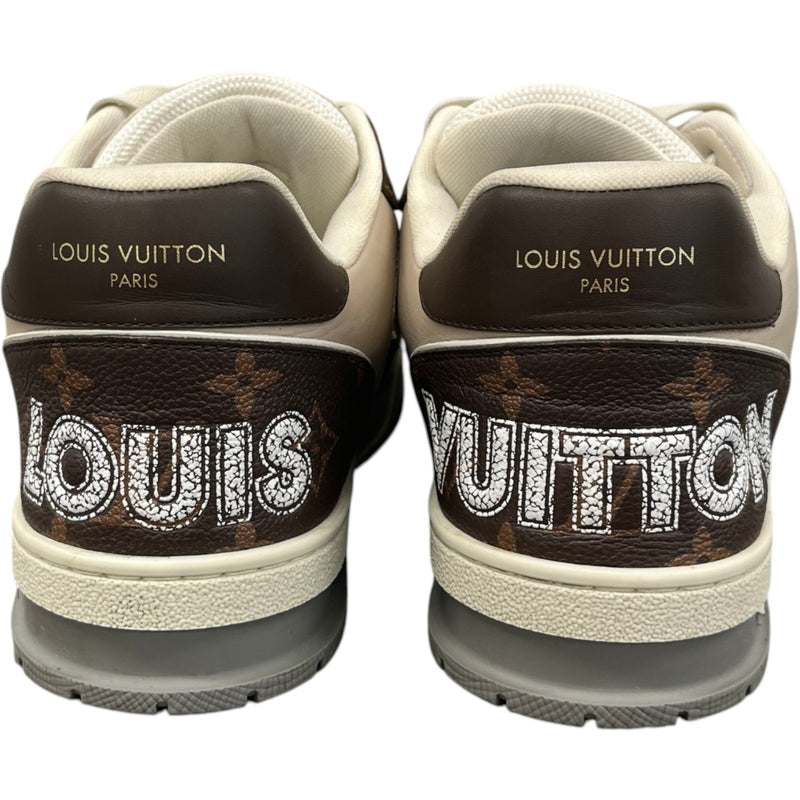 Men's Lv Low Trainers Brown Size EU 41.5 / UK 7.5