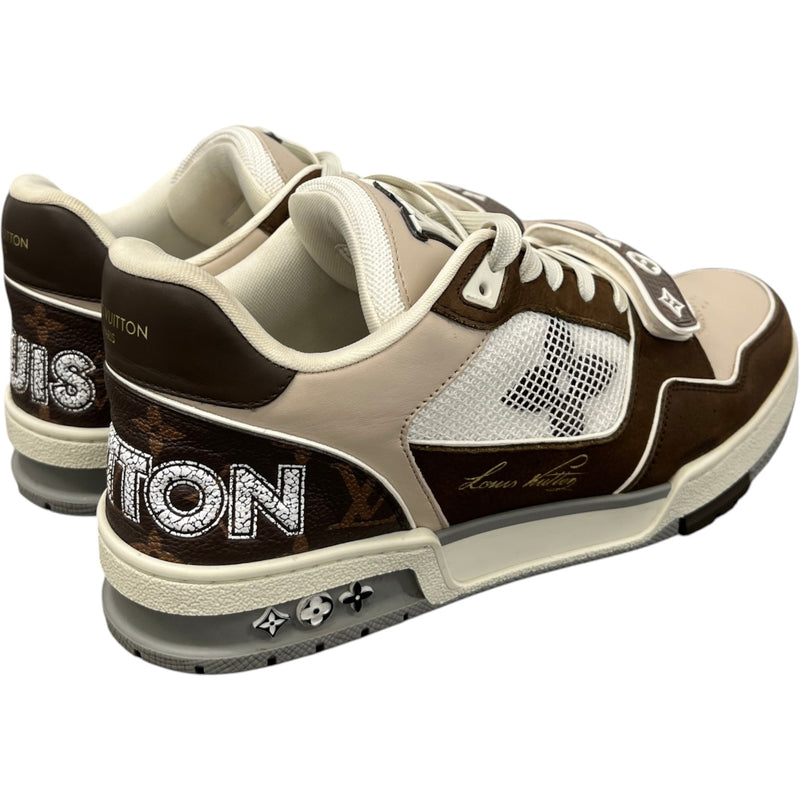 Men's Lv Low Trainers Brown Size EU 41.5 / UK 7.5