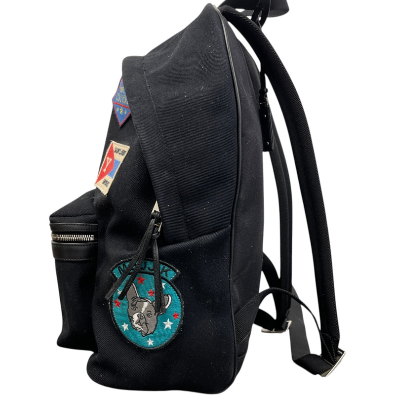 Men's City Patch Backpack Black