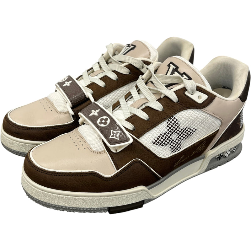 Men's Lv Low Trainers Brown Size EU 41.5 / UK 7.5