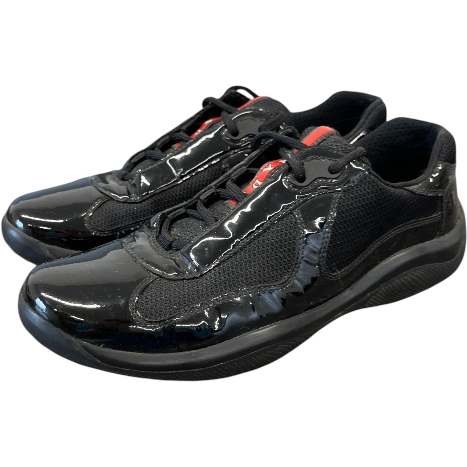 Men's America'S Cup Low Trainers Black Size EU 41 / UK 7 - Photo 9