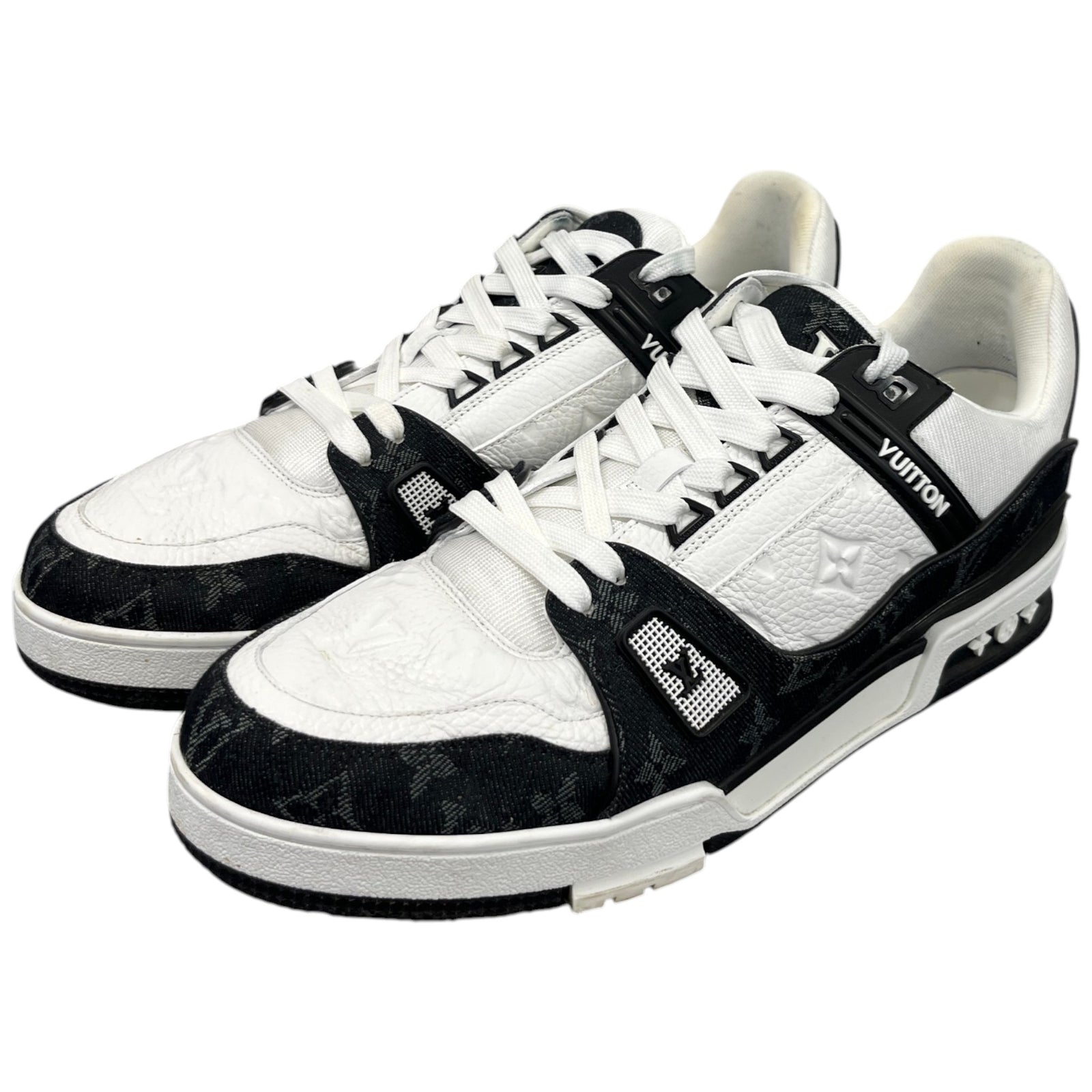Men's LV Low Trainers White Size UK 10 / EU 44 - Photo 9