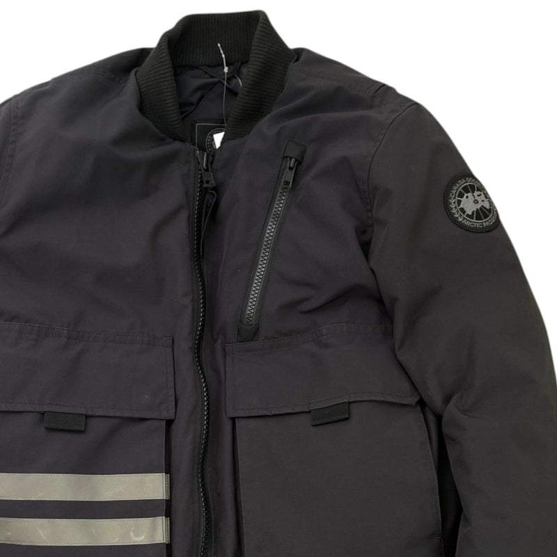 Men's Kirkfield Bomber Down Jacket Navy Size M