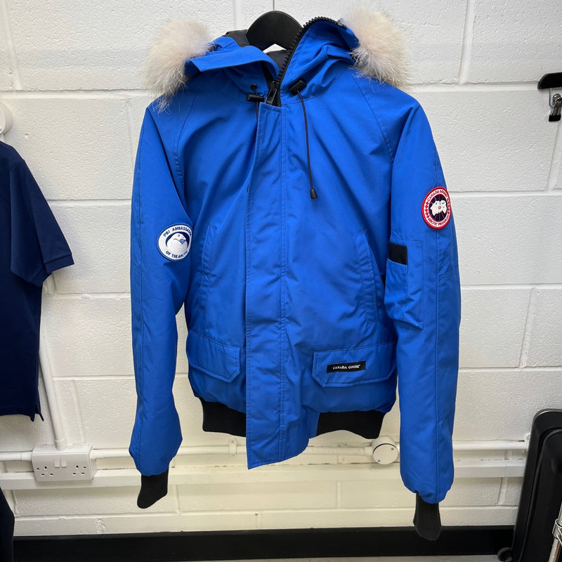 Men's Chilliwack Bomber Down Jacket Blue Size M