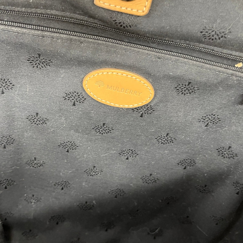 Women's Leopard Print Scotchgrain Tote Bag Brown