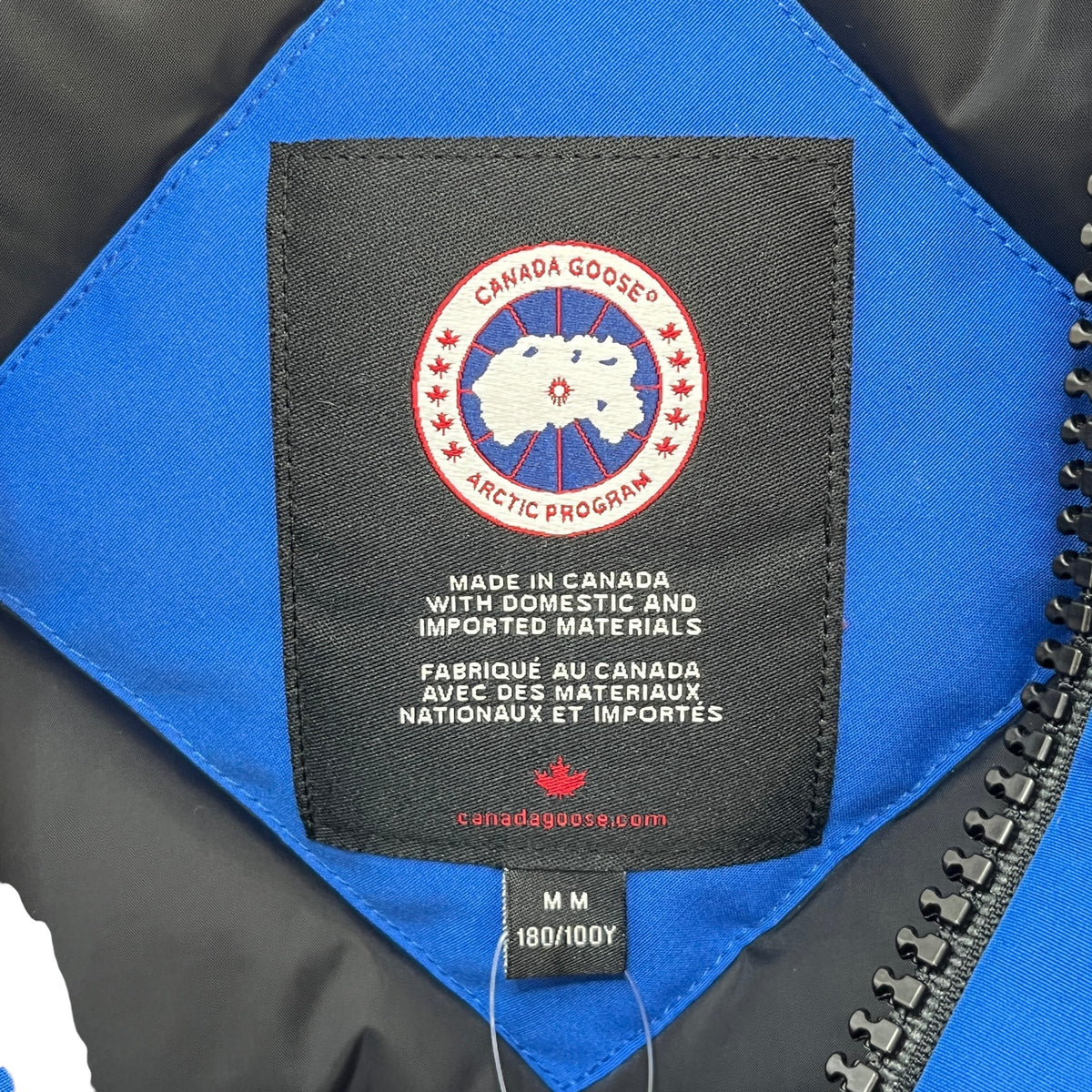 Men's Chilliwack Bomber Down Jacket Blue Size M - Photo 5