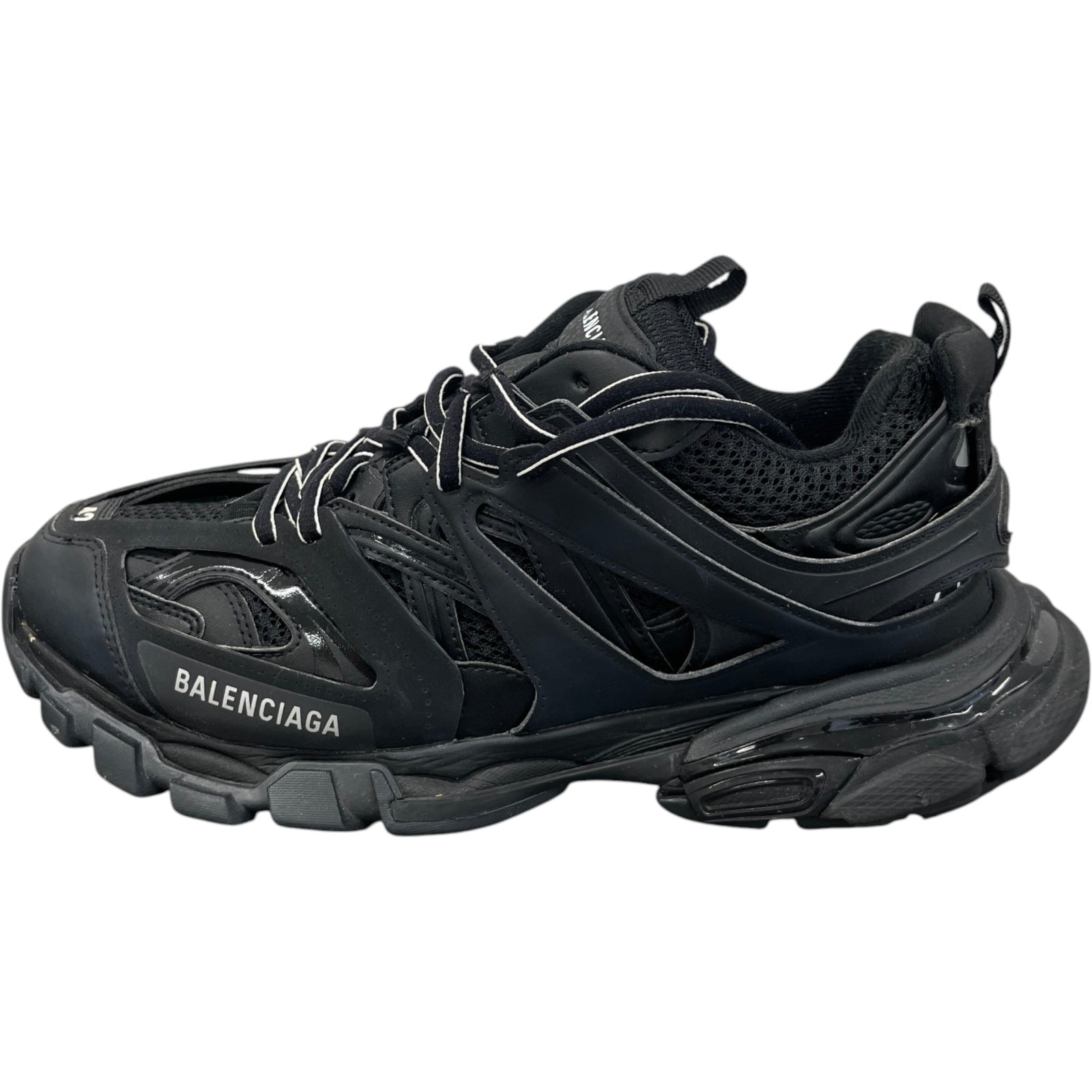 Men's Tracks Low Trainers Black Size EU 42 / UK 8 - Photo 5