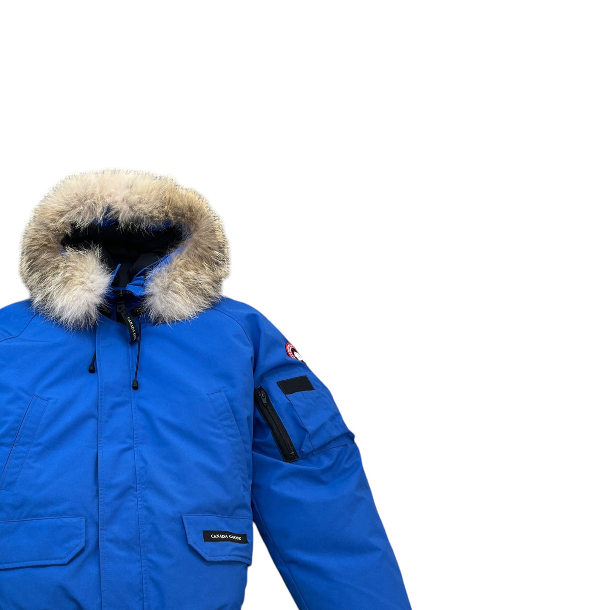 Men's Chilliwack Bomber Down Jacket Blue Size M - Photo 3