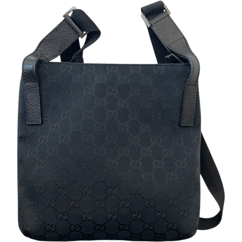 Men's Gg Supreme Messenger Bag Black