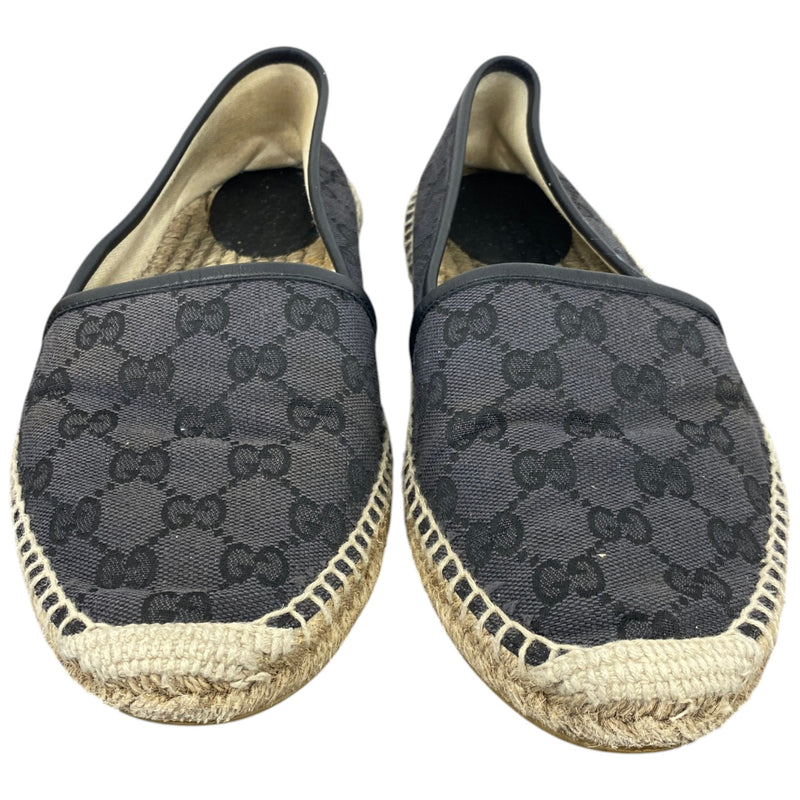 Women's Gg Supreme Espadrilles Grey Size EU 39.5 / UK 6.5