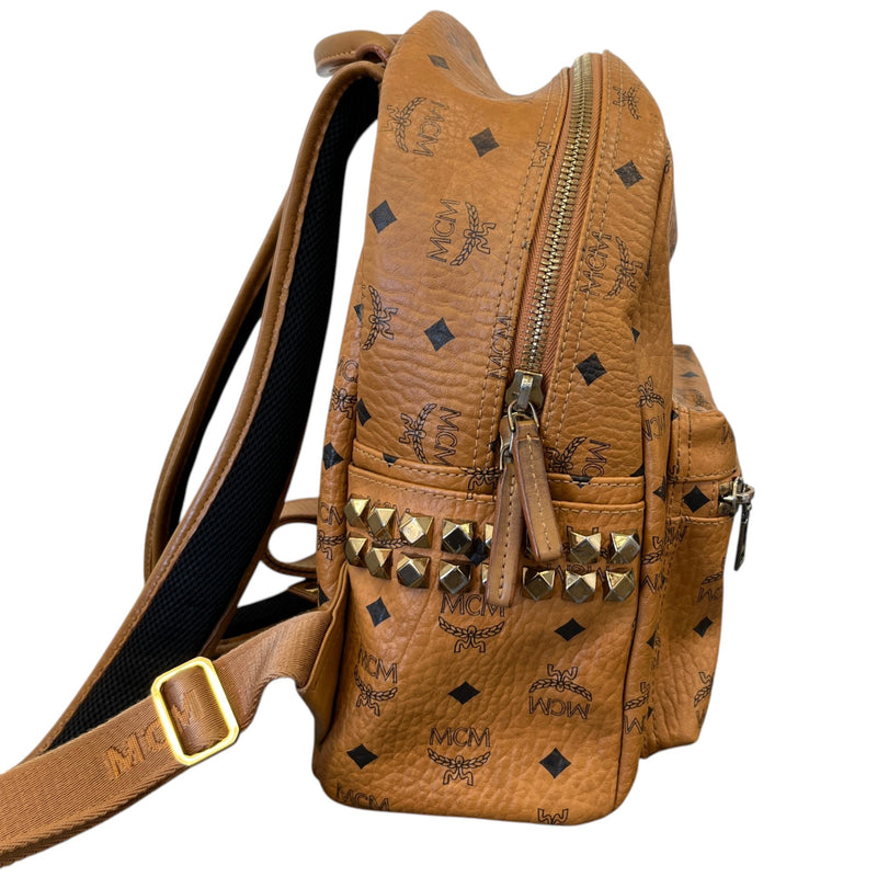 Women's Stark Visetos Backpack Brown