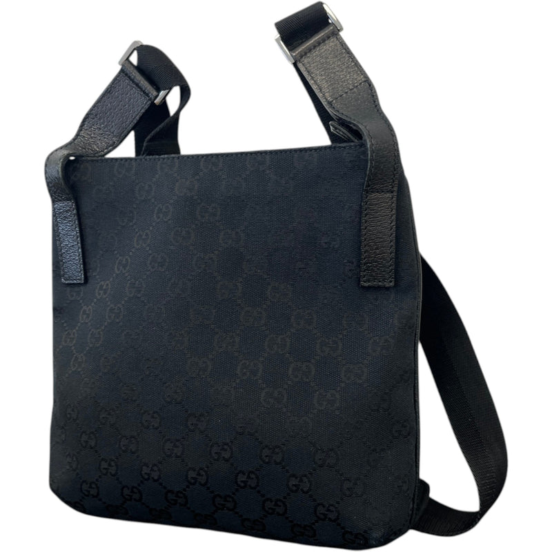 Men's Gg Supreme Messenger Bag Black