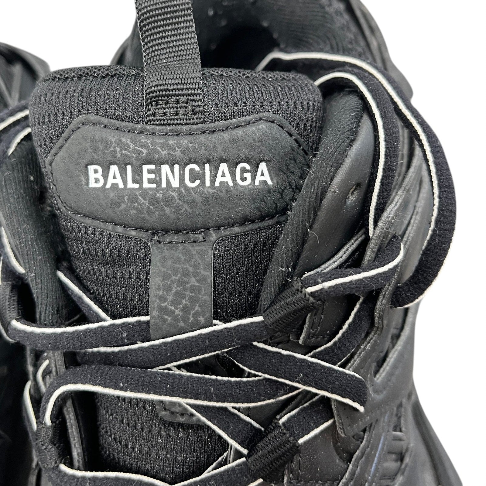 Men's Tracks Low Trainers Black Size EU 42 / UK 8 - Photo 9