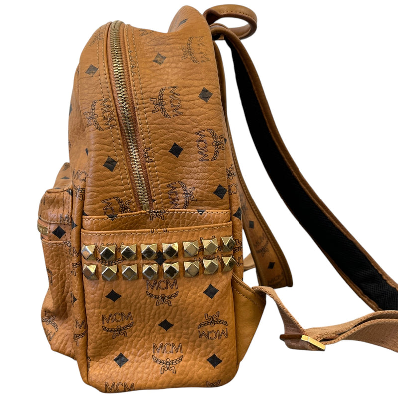 Women's Stark Visetos Backpack Brown