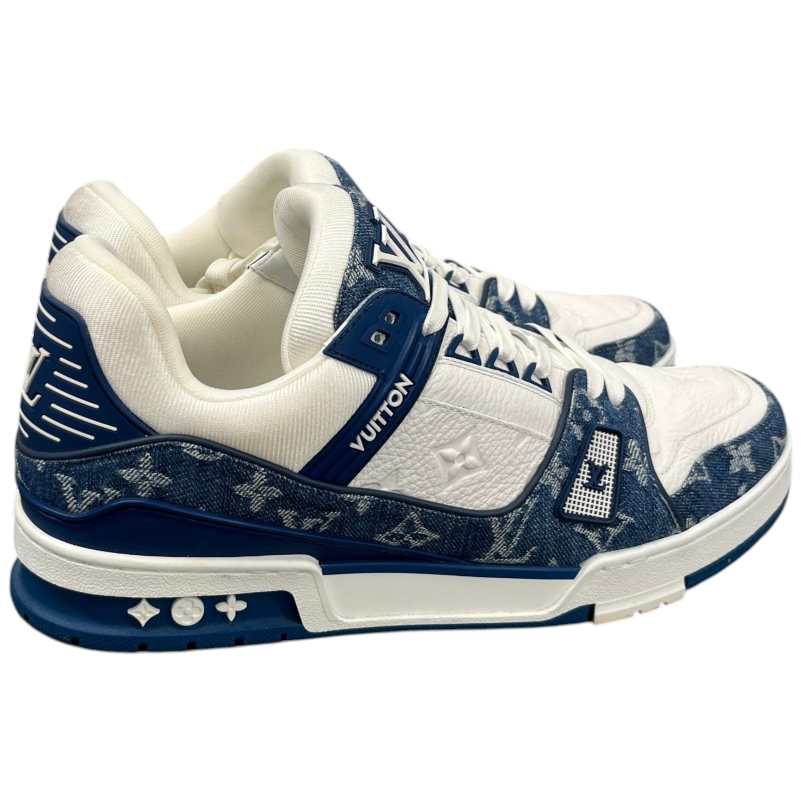 Men's LV Low Trainers White Size UK 10 / EU 44 - Photo 8