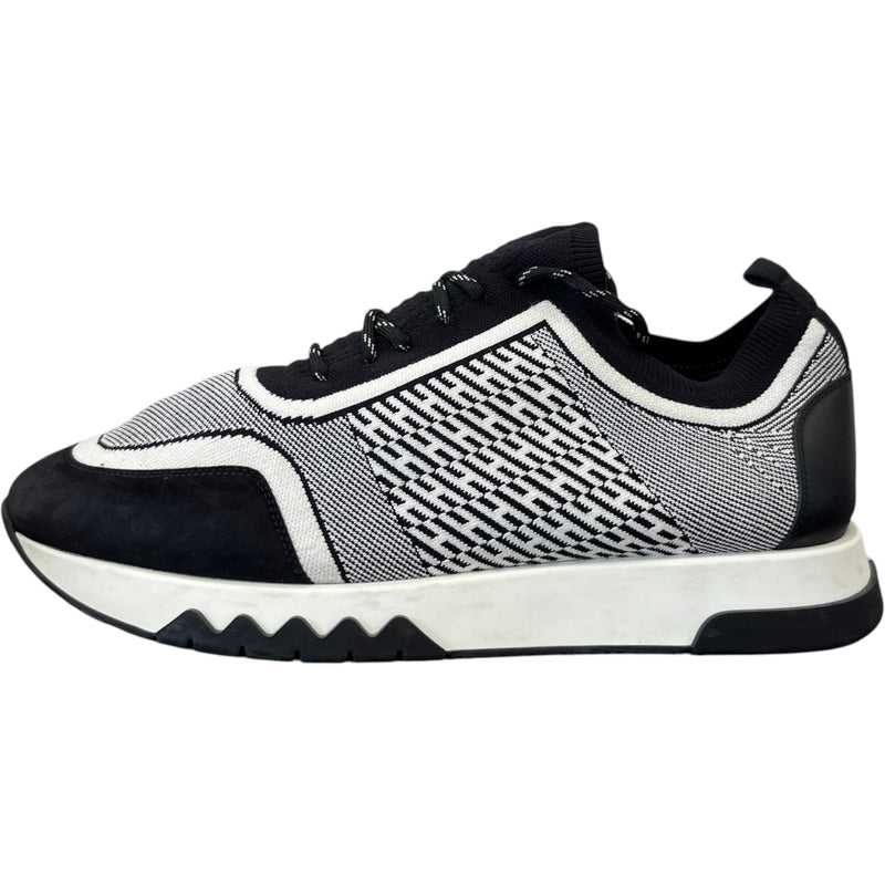 Men's Addict Low Trainers Black Size UK 9 / EU 43
