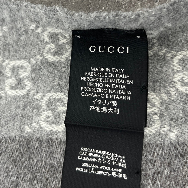 Men's Gg Supreme Scarf Grey
