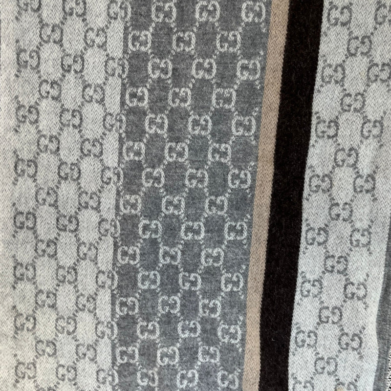 Men's Gg Supreme Scarf Grey