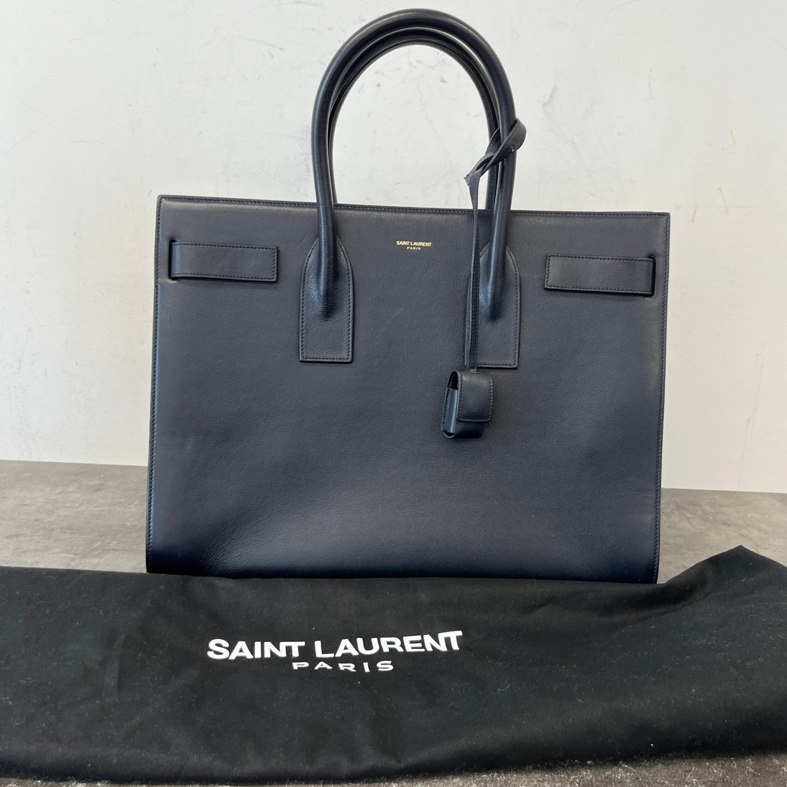 Women's Large Sac De Jour Handbag Navy - Photo 13