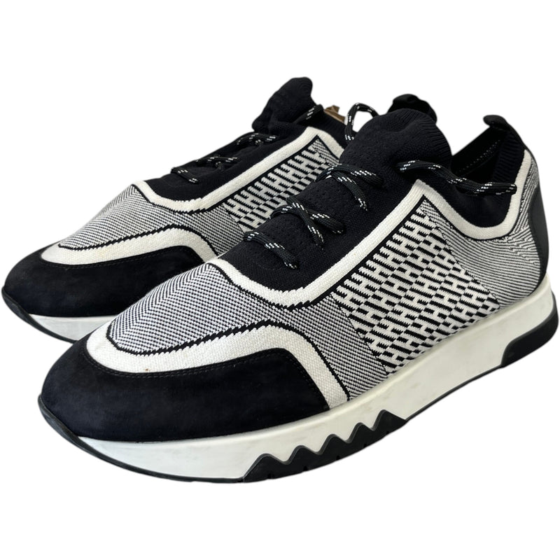 Men's Addict Low Trainers Black Size UK 9 / EU 43