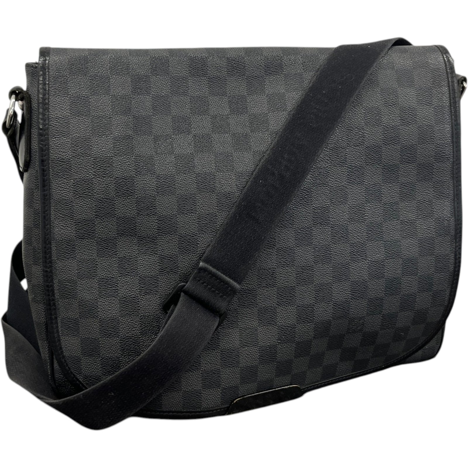 Men's Damier Graphite Daniel Mm Messenger Bag Black - Photo 4