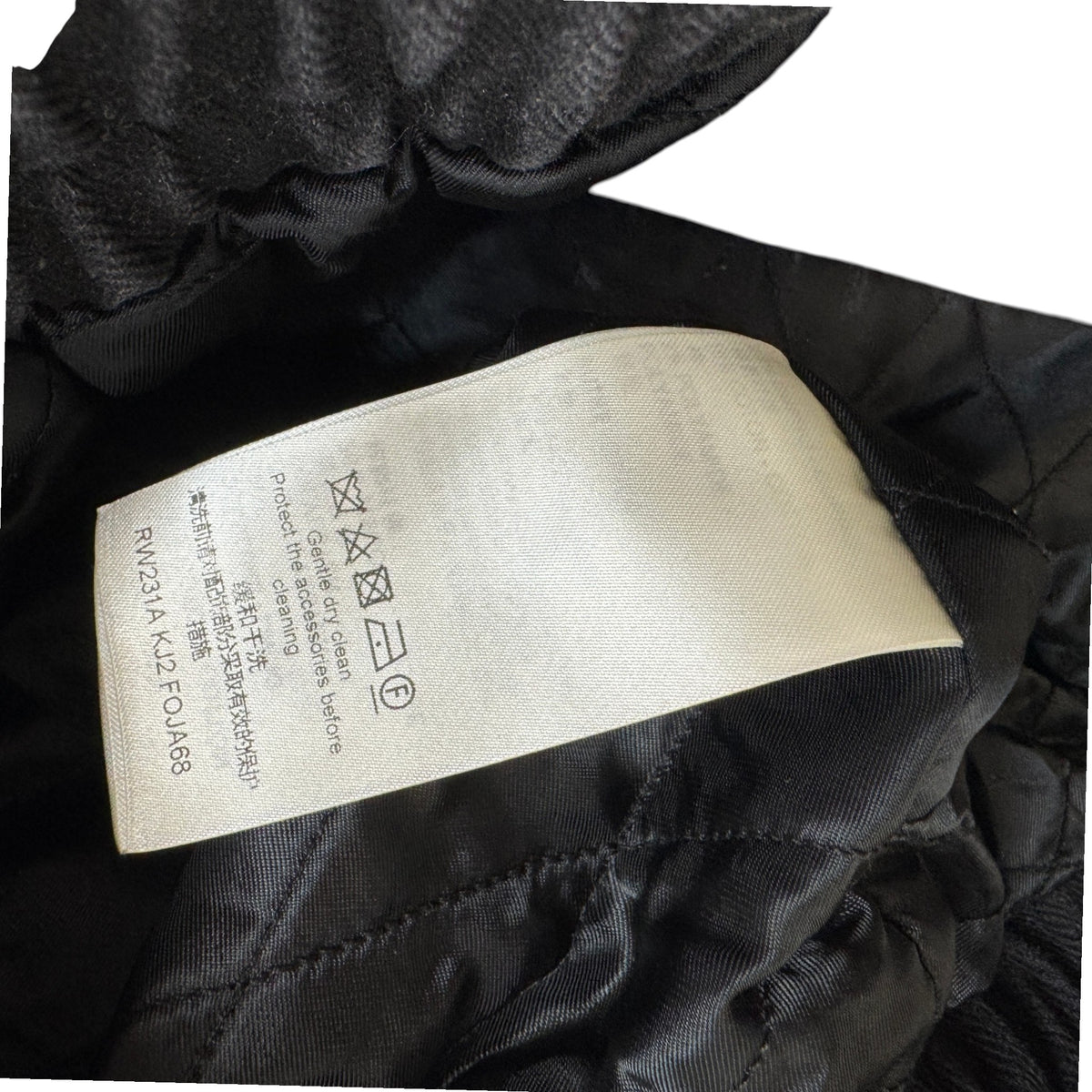 Women's Monogram Jacquard Bomber Jacket Black Size XL / UK 14 - Photo 5