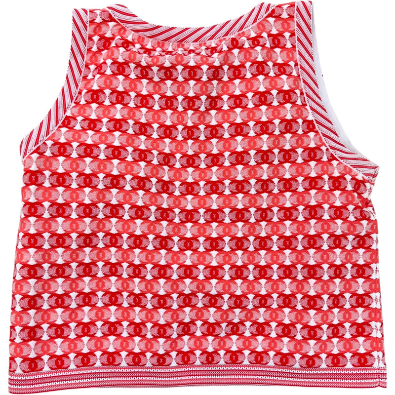 Women's CC Logo Jacquard Co Ord Set Dress Red Size S / UK 8