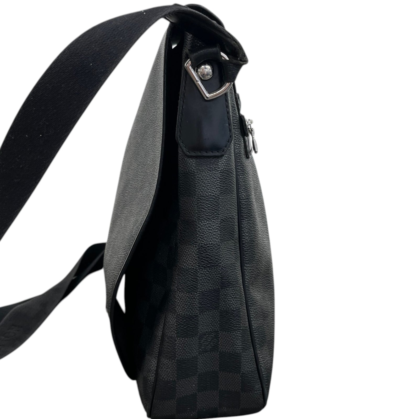 Men's Damier Graphite Daniel Mm Messenger Bag Black - Photo 6
