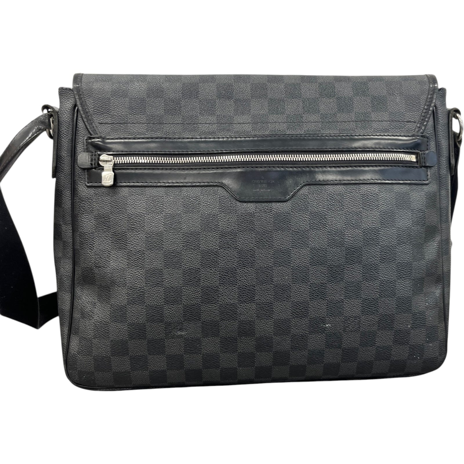 Men's Damier Graphite Daniel Mm Messenger Bag Black - Photo 3