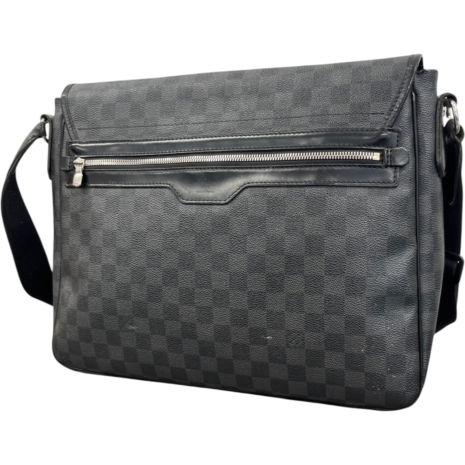 Men's Damier Graphite Daniel Mm Messenger Bag Black - Photo 9