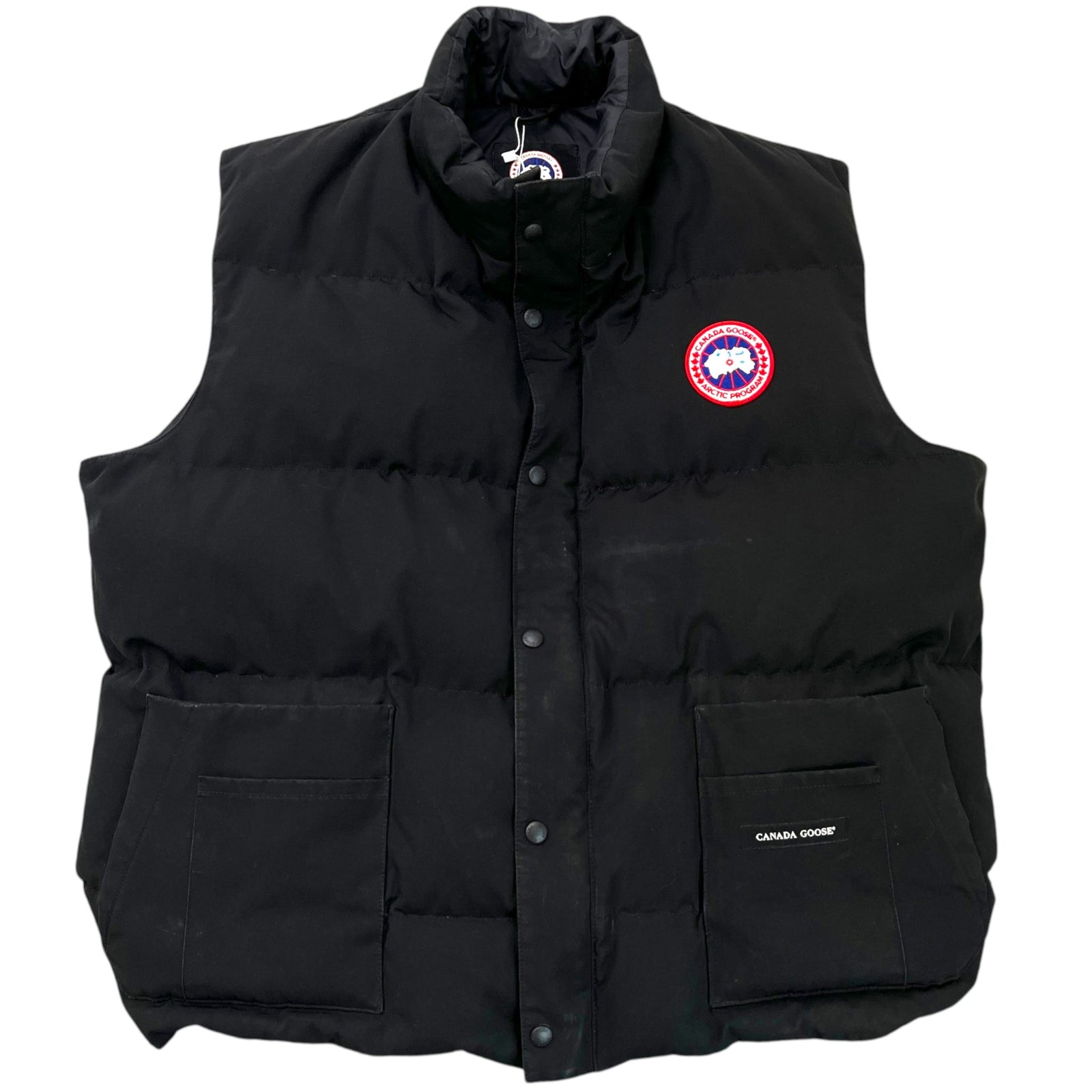 Men's Freestyle Crew Gilet Black Size XL - Photo 1