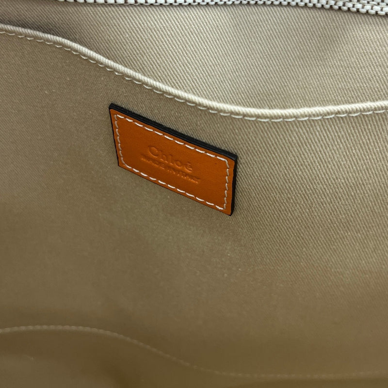 Women's Woody Tote Medium Bag Beige