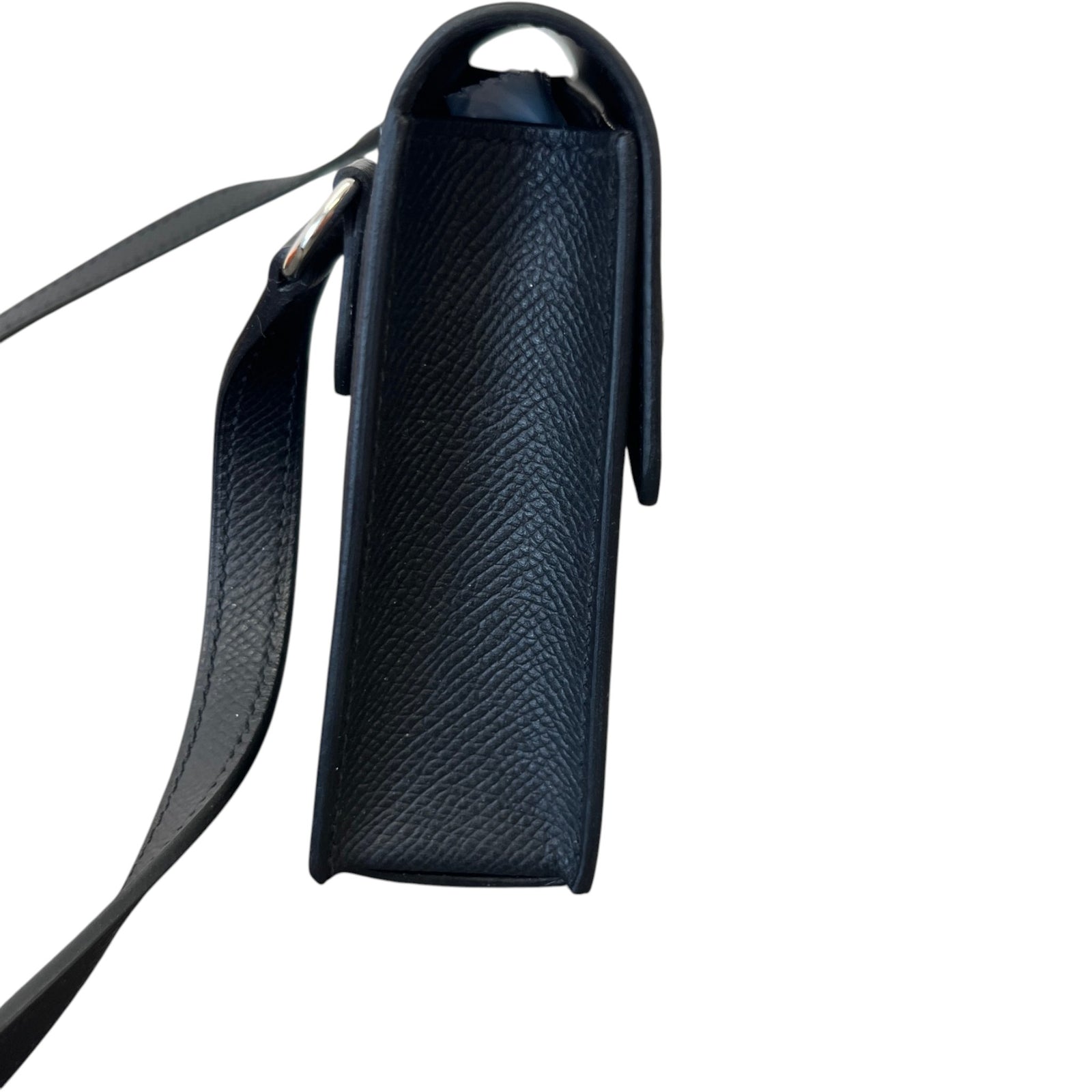 Women's Hermèsnap Wallet Bag Black - Photo 6