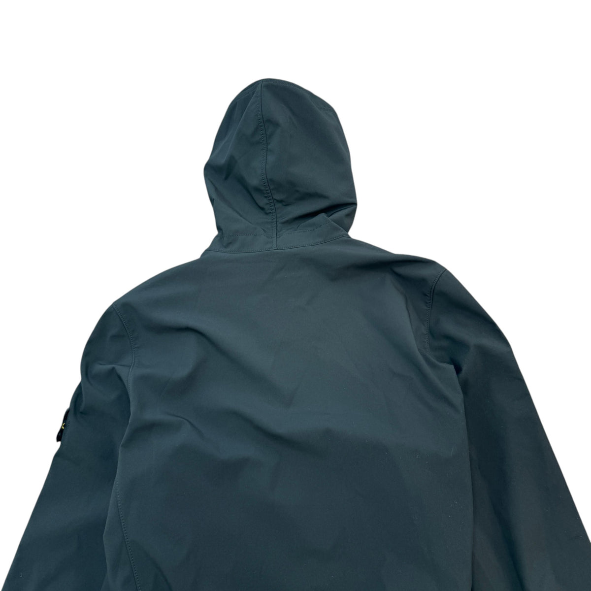 Men's Soft Shell-R Hooded Jacket Black Size XL - Photo 4