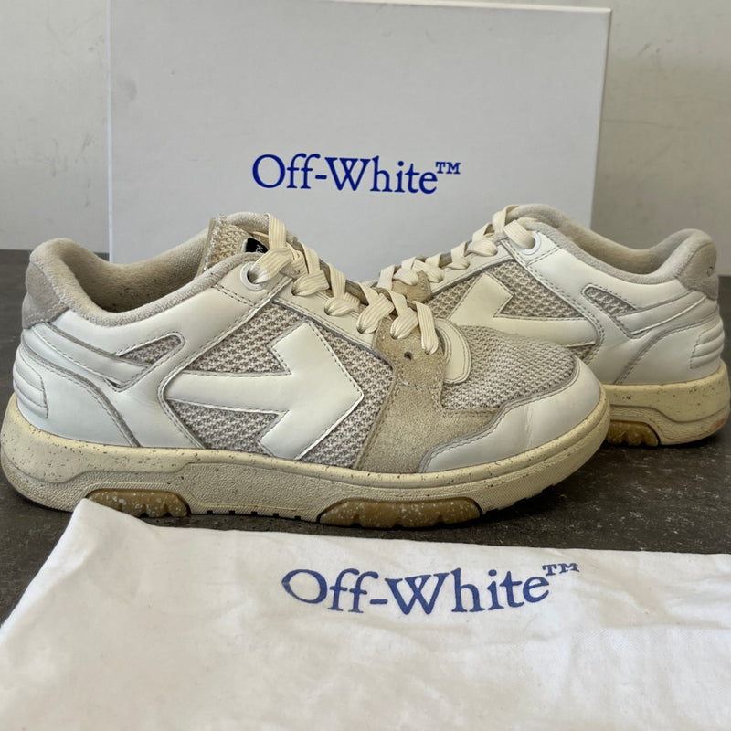Men's Out of Office Low Trainers Cream Size UK 6 / EU 40