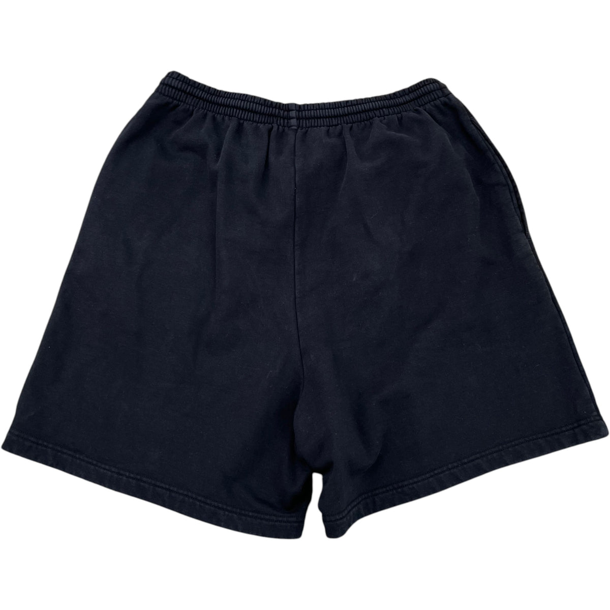 Men's Paris Logo Print Shorts Black Size S / W30 - Photo 2