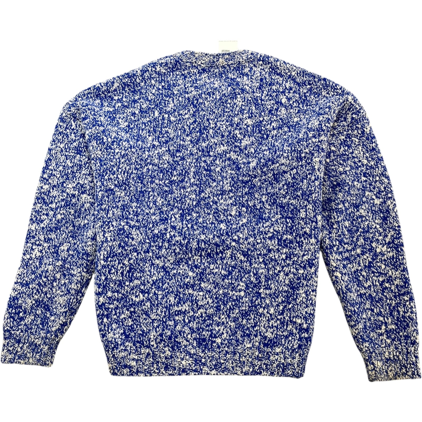 Men's Anagram Logo Intarsia Jumper Blue Size XXL - Photo 2