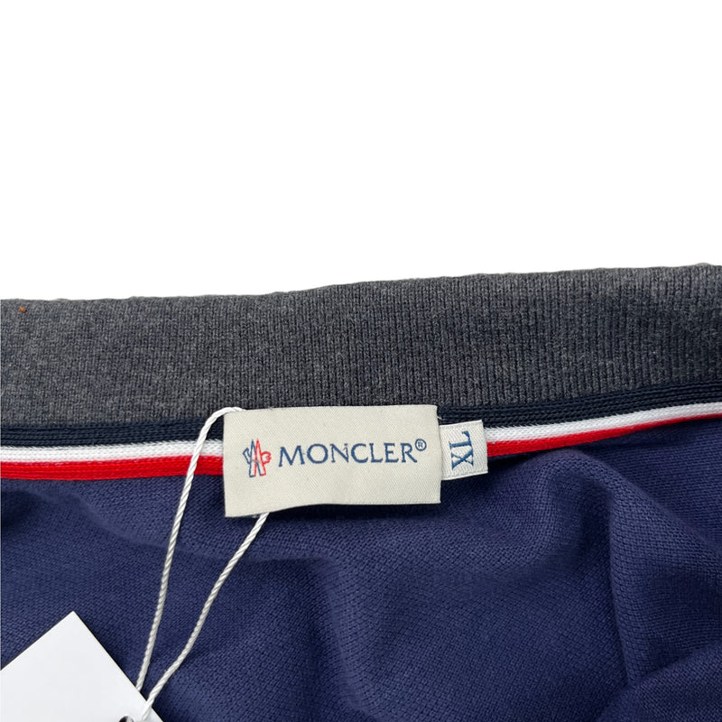 Men's Maglia Polo Shirt Navy Size XL