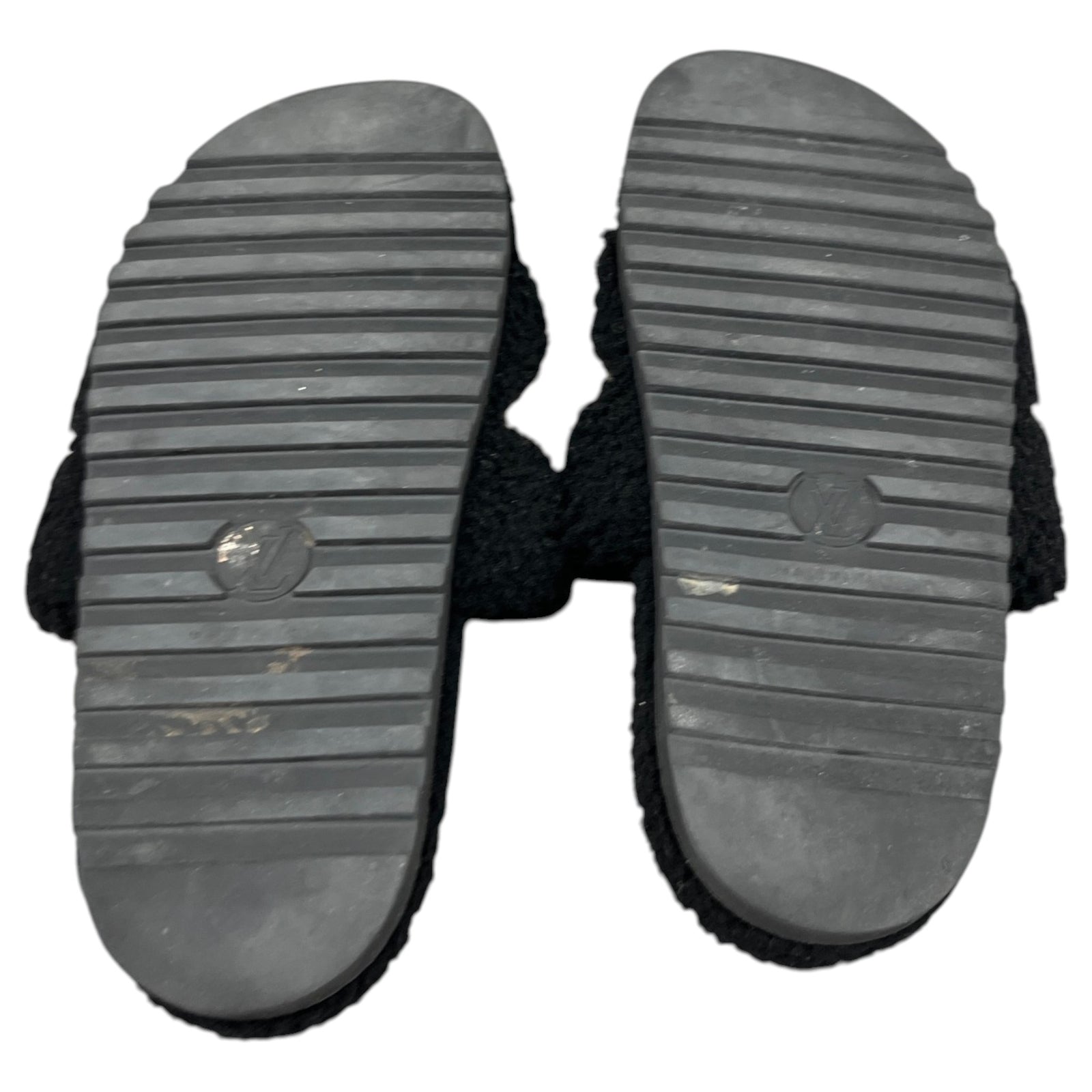 Women's Shearling Paseo Slides Black Size UK 6 / EU 39 - Photo 10